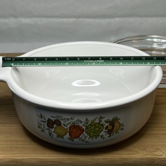 CorningWare “Spice of Life” casserole dish with lid - Picture 4 of 5